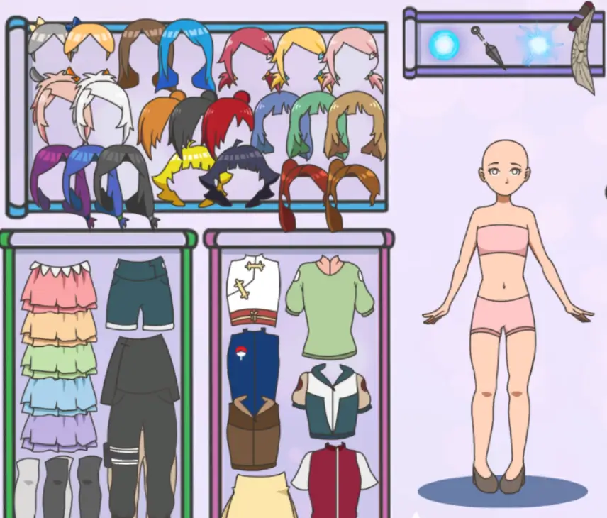 Dress up shinobi